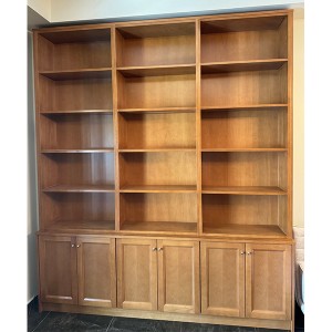 ΞΥΛΙΝΗ ΒΙΒΛΙΟΘΗΚΗ ΜΕ ΠΟΡΤΑΚΙΑ