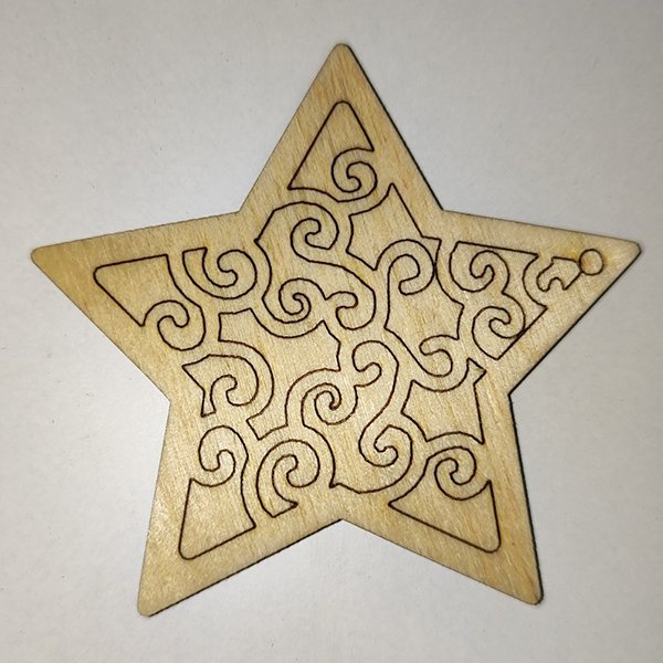 ΞΥΛΙΝΟ ΑΣΤΕΡΙ ΚΟΝΤΡΑ ΠΛΑΚΕ