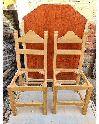 ΞΥΛΙΝΕΣ ΚΑΡΕΚΛΕΣ 6 ΤΕΜΑΧΙΑ