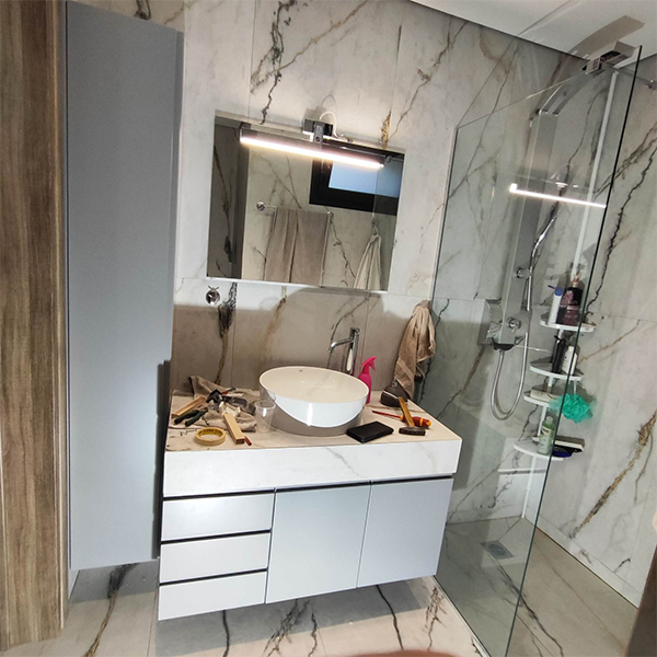 Χειροποίητο Έπιπλο Μπάνιου-Marble-Style