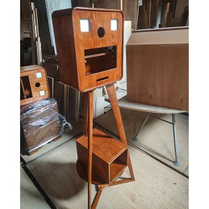 ΞΥΛΙΝΗ ΑΥΤΟΜΑΤΗ ΦΩΤΟΓΡΑΦΙΚΗ ΜΗΧΑΝΗ-VINTAGE PHOTO BOOTH