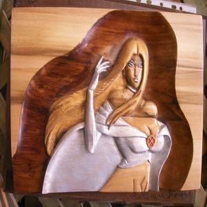 ΞΥΛΟΓΛΥΠΤΟ ΗΡΩΑΣ EMMA FROST (X-MEN) ΞΥΛΟΓΛΥΠΤΟ ΗΡΩΑΣ EMMA FROST (X-MEN)